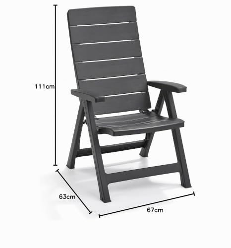 allibert-by-keter-brasilia-klappsessel-2er-set-graphit image 7