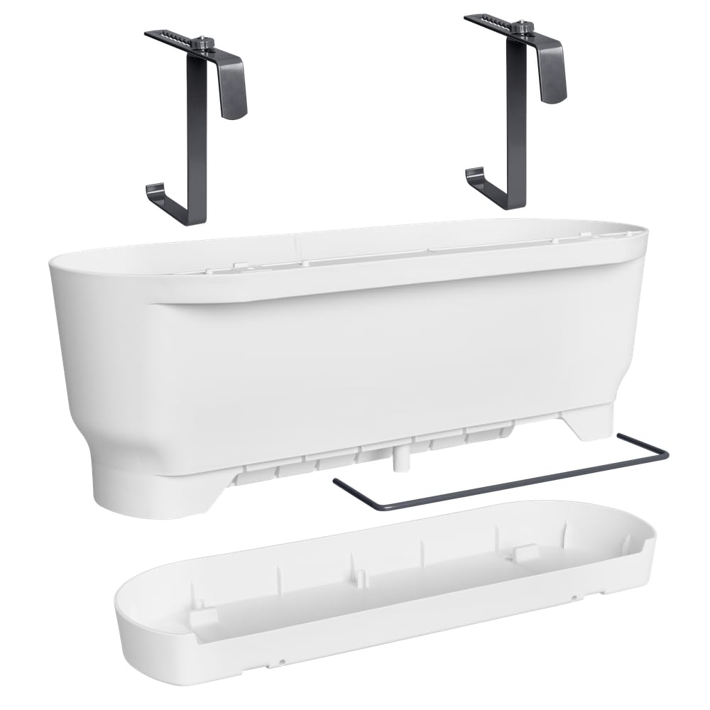 elho-greenville-easy-balcony-52-cm-balkonkasten-wei image 5
