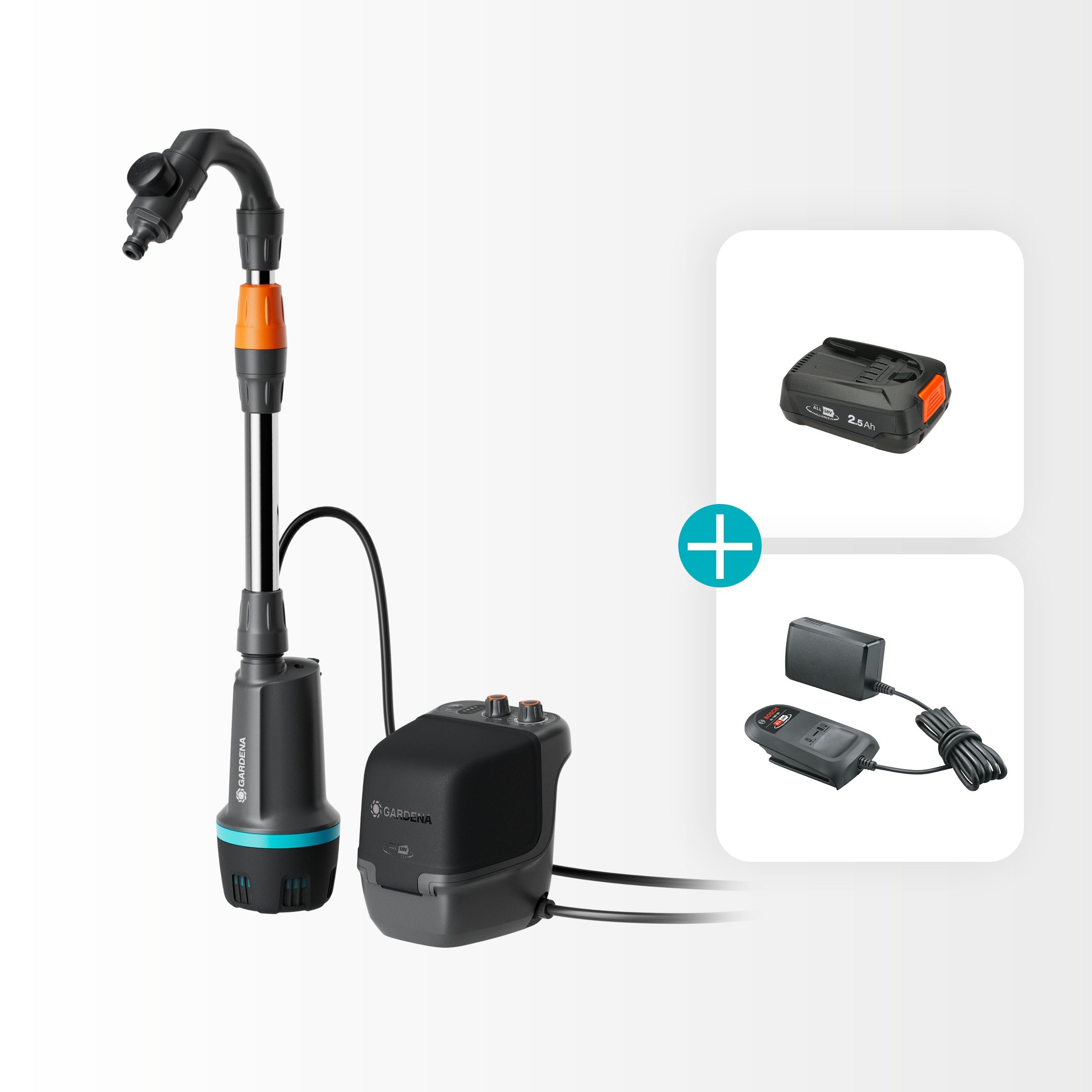 gardena-regenfasspumpe-2600-comfort-18v-p4a-ready-to-use-set-akku-regenfasspumpe image 7