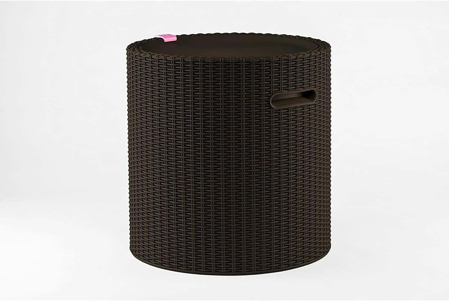 keter-cool-stool-39l-k-hlbox-sitzhocker-rattan-look-braun image 5