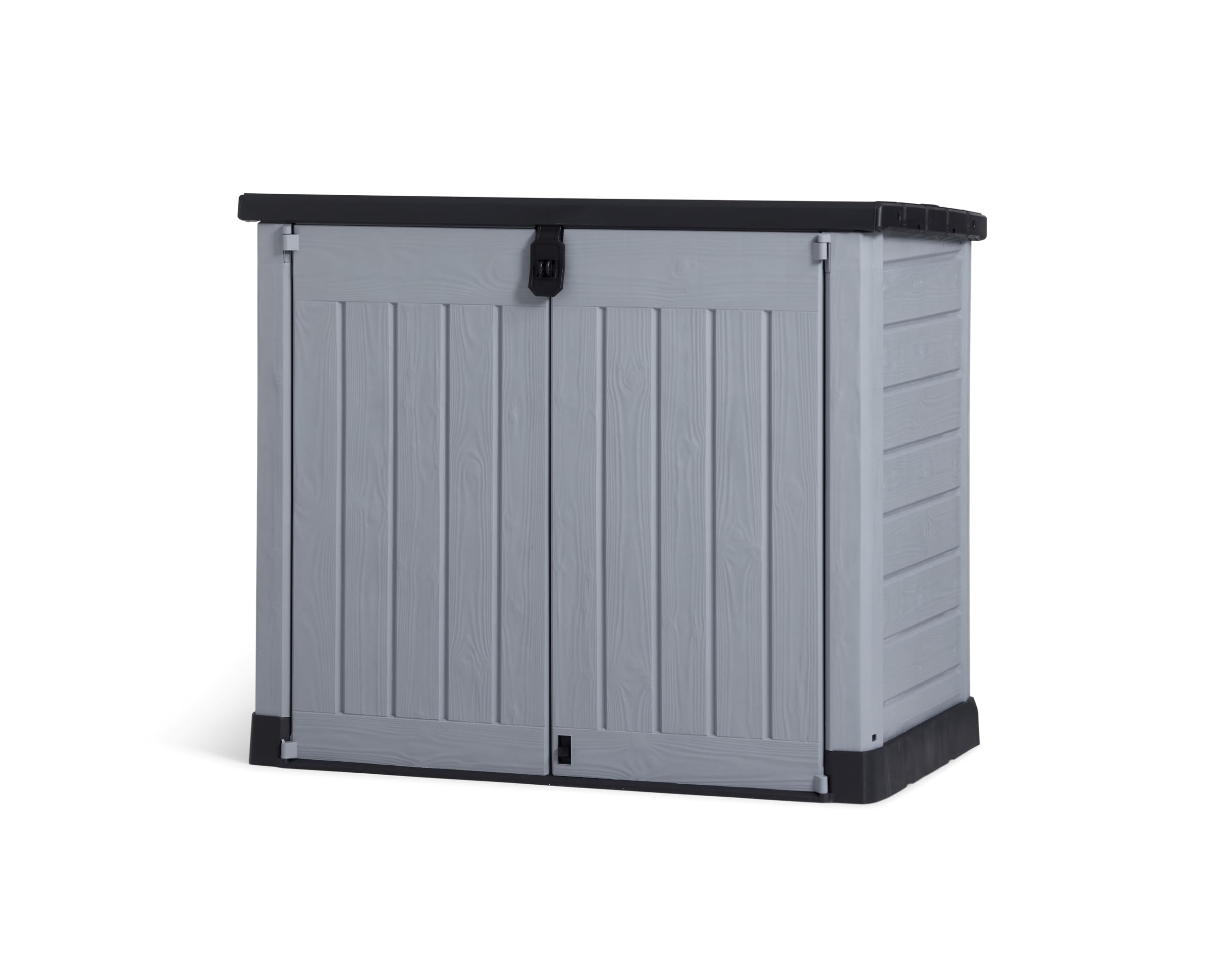 keter-store-it-out-pro-m-lltonnenbox-1200l-grau-schwarz-145-5-x-82-x-123-cm image 1