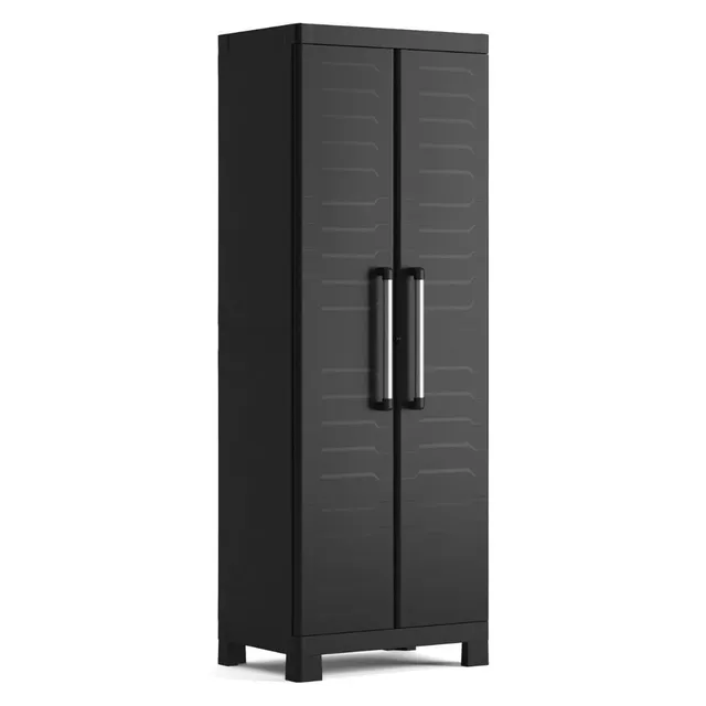keter-detroit-hoher-kunststoffschrank-schwarz-65-x-45-x-182-cm image 1