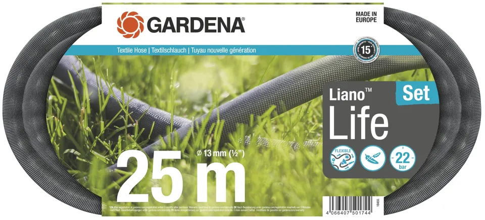 gardena-liano-life-textilschlauch-1-2-zoll-25-m-set-18455-20 image 1