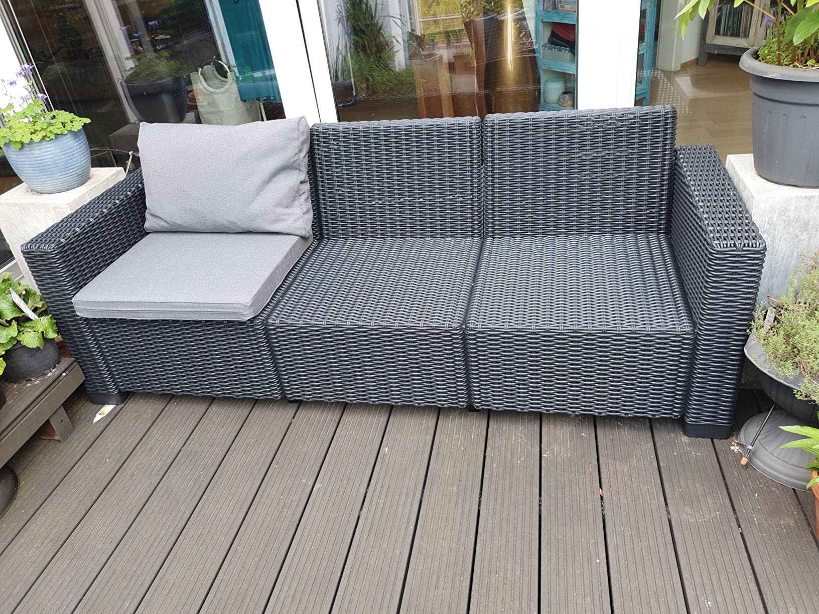 Urlaubsfeeling auf dem Balkon