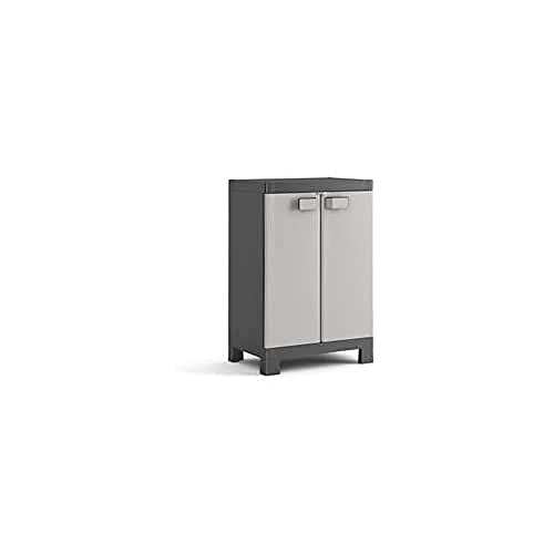 keter-logico-kunststoffschrank-niedrig-schwarz-grau-65-x-45-x-97-cm image 4