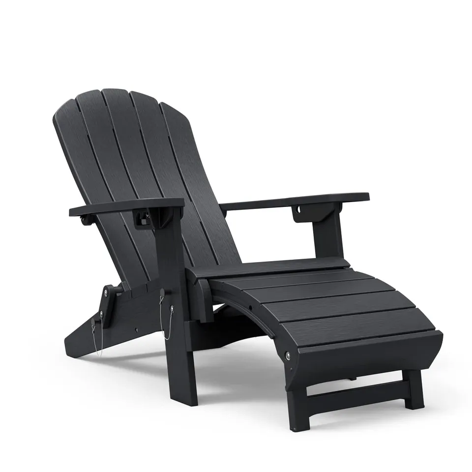 keter-odyssey-adirondack-gartenstuhl-mit-liegefunktion-schwarz-grau image 1