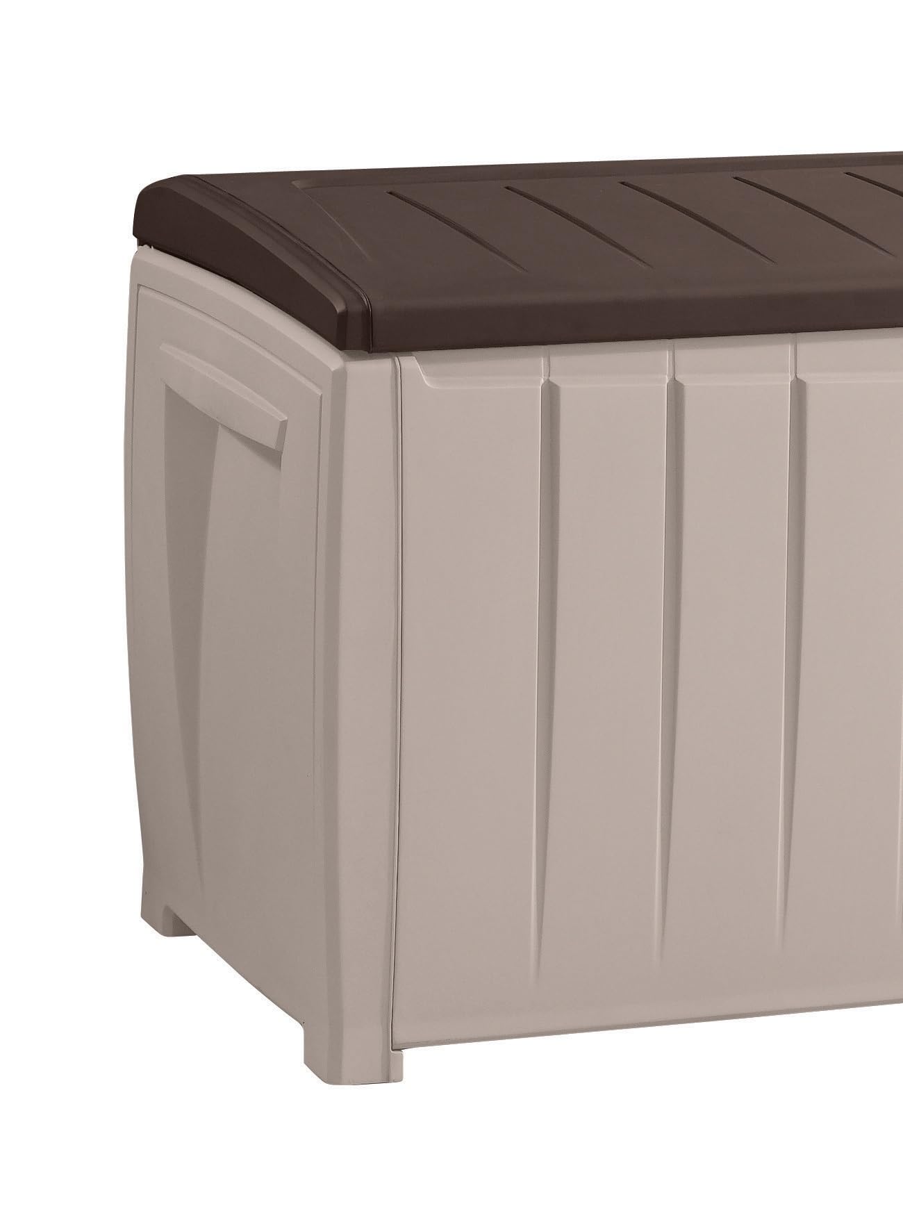 keter-kissenbox-novel-340-l-125-x-55-x-63-cm-beige-braun image 3