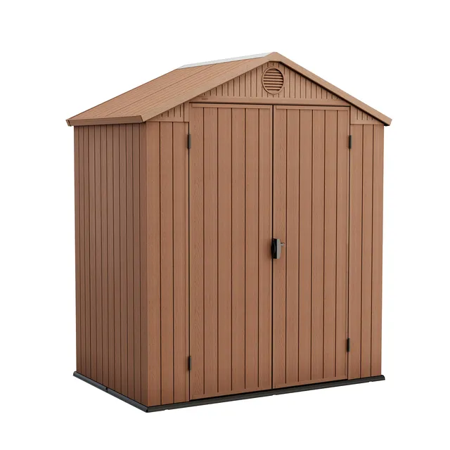 keter-darwin-ger-tehaus-6x4-dd-braun-190x122x221-cm-kunststoff image 1
