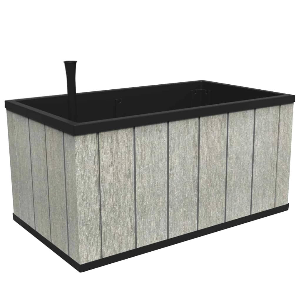 keter-sequoia-medium-hochbeet-88-l-grau-mit-bew-sserungssystem-und-rollen-99-x-5 image 1