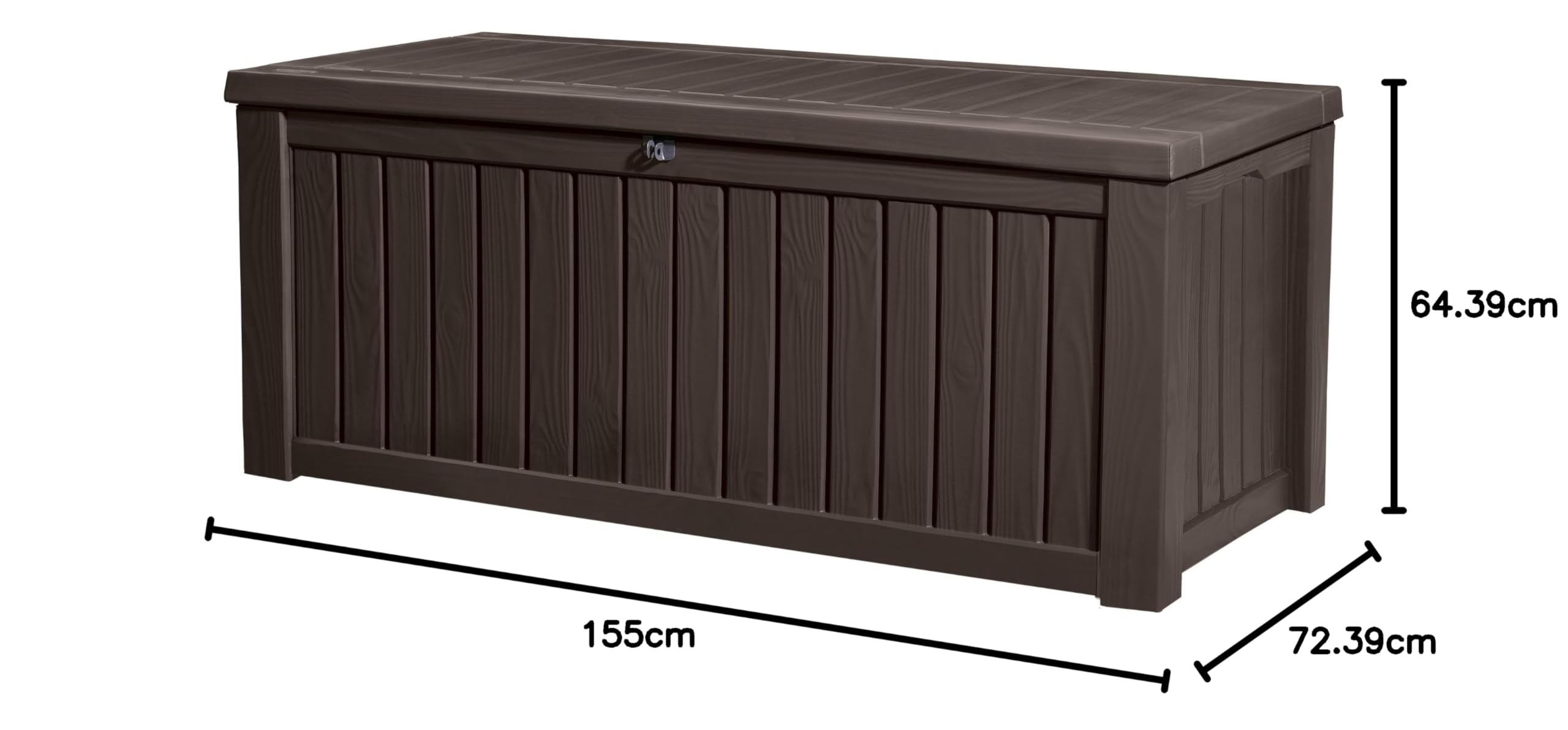 keter-rockwood-kissenbox-570-l-auflagenbox-braun-holzoptik image 6
