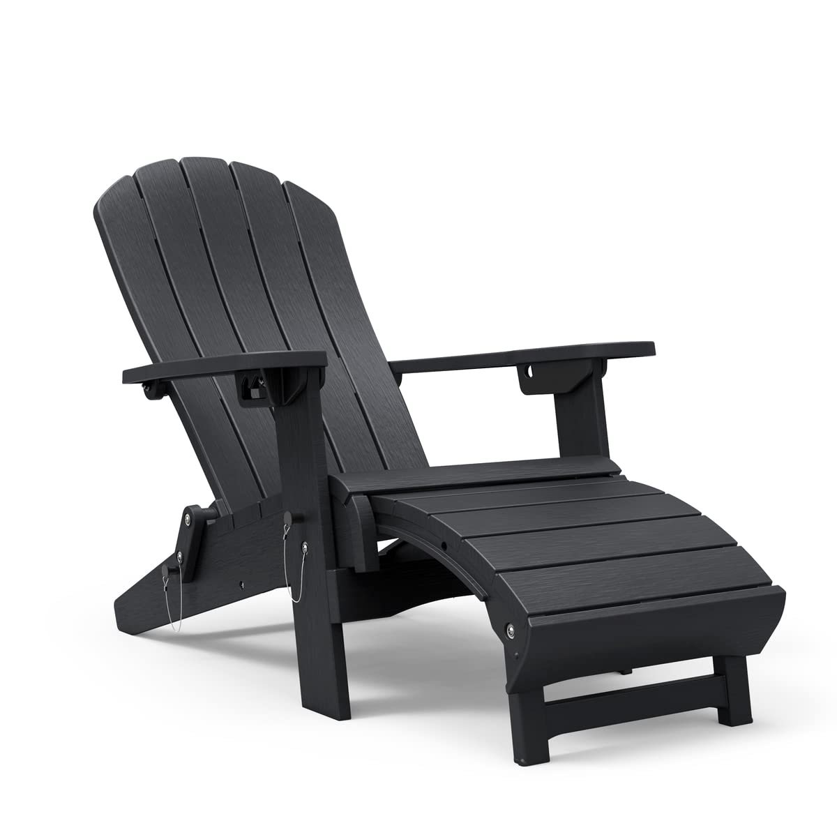 keter-odyssey-adirondack-gartenstuhl-mit-liegefunktion-schwarz-grau image 1