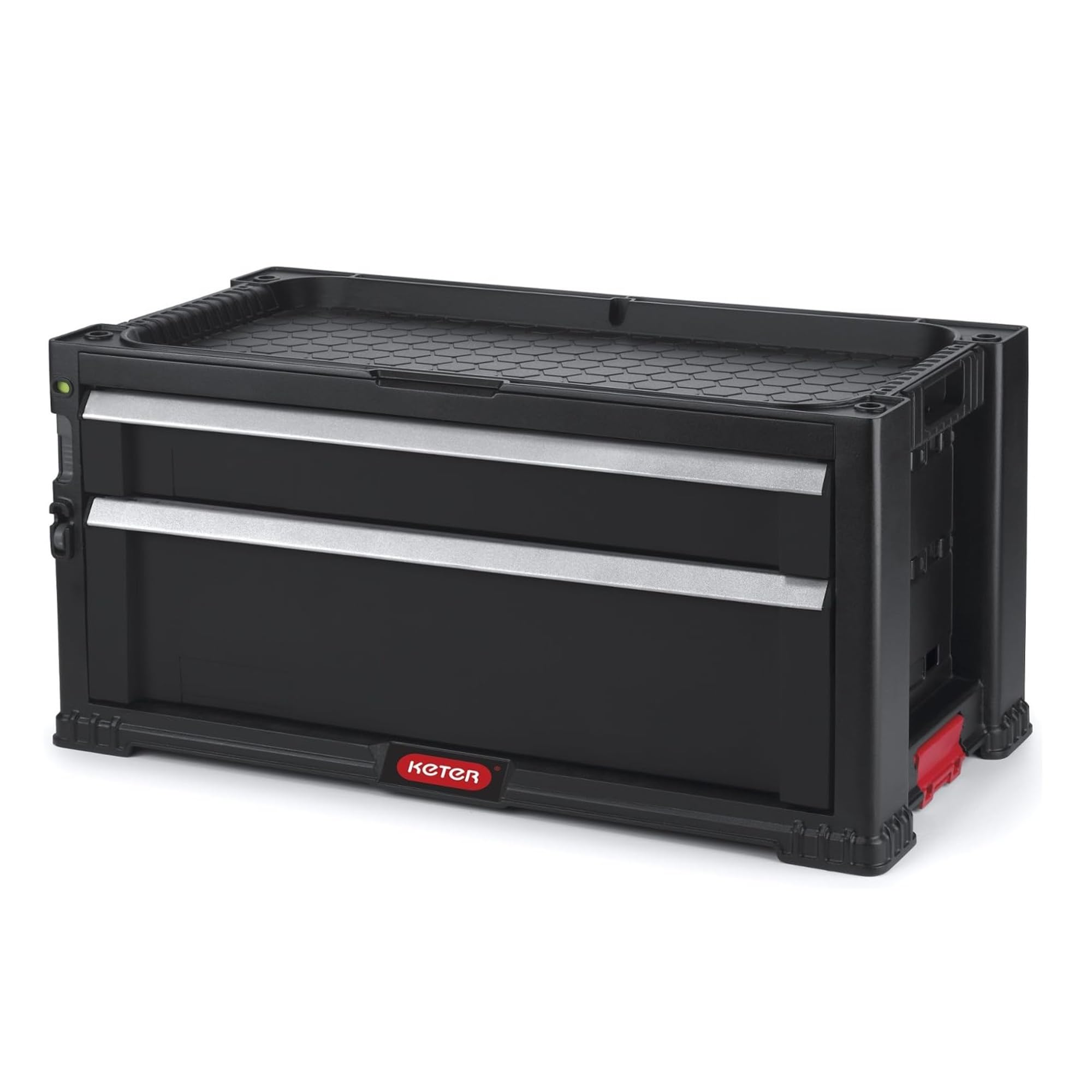 keter-aufsatz-mit-2-schubladen-f-r-werkzeugwagen-56-2-x-28-9-x-26-2-cm-schwarz image 1