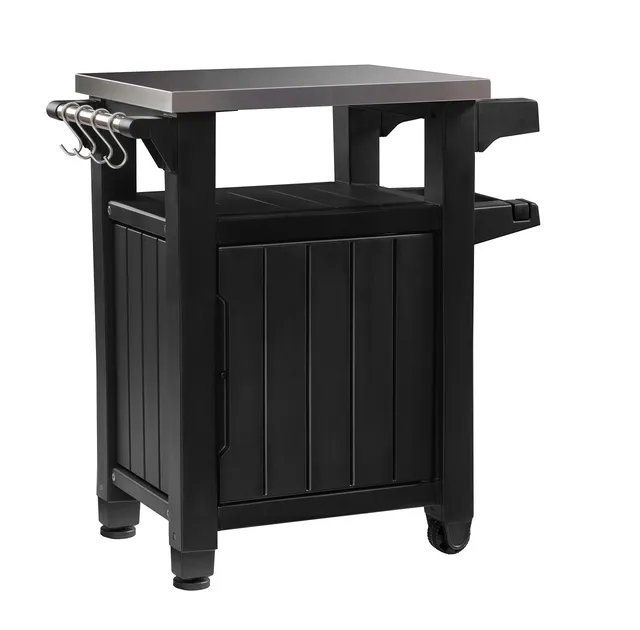 keter-unity-bbq-beistelltisch-graphit-70x54x90-cm-edelstahl image 1